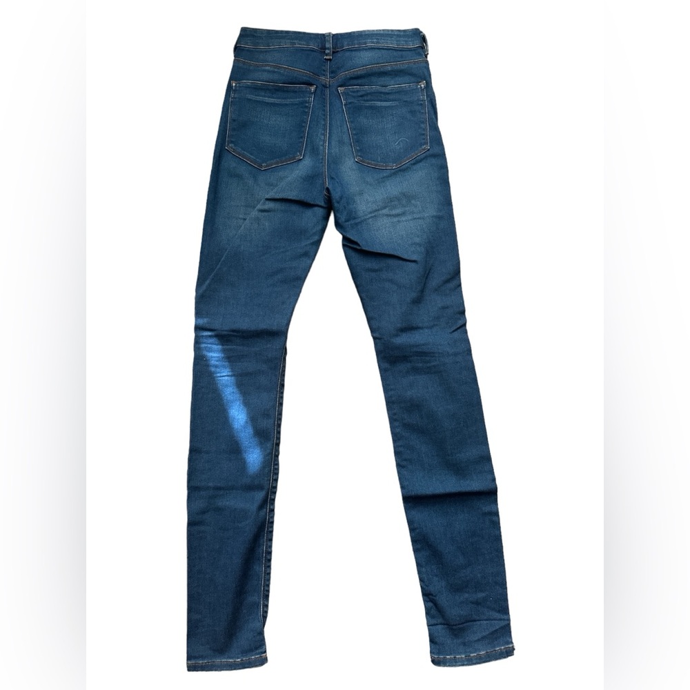 ASOS Women’s High-Rise Stretch Skinny Blue Denim Jeans - Picture 6 of 7